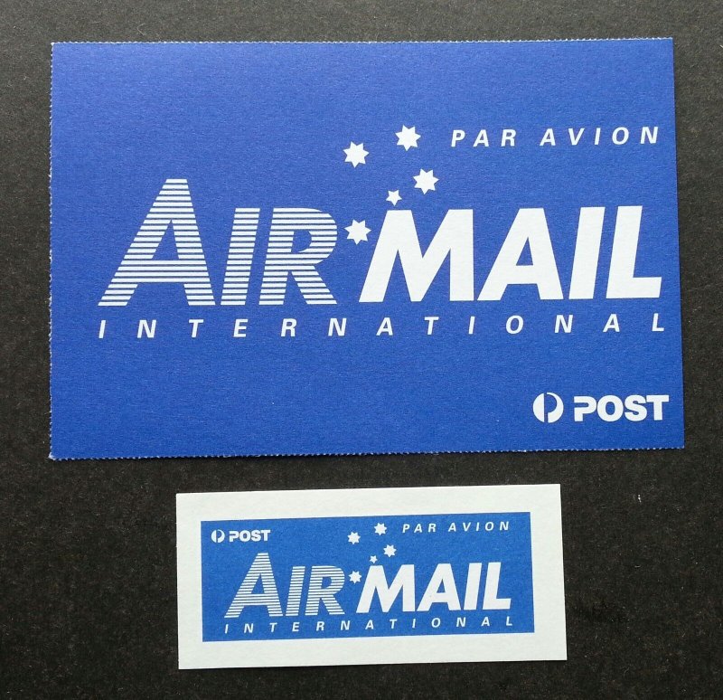 Australia Post International Airmail Par Avion Label Tag (Air mail sticker?) MNH