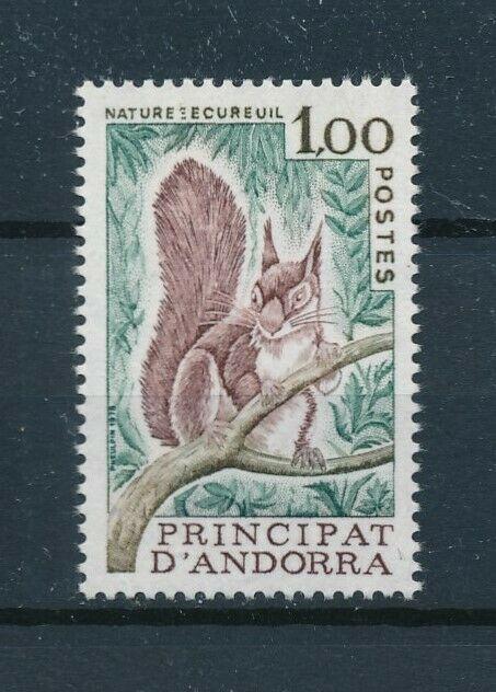 [98423] Andorra French 1978 Wild Life Squirrel  MNH