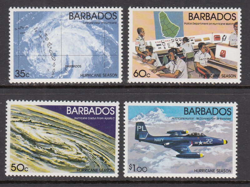 Barbados 555-558 MNH VF