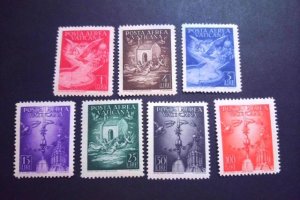 Vatican City Sc# C9-C15 Complete Set MH Mint Hinged