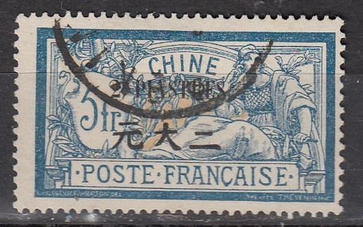 France Off China 64 Cer 82 Used F/VF 1907 SCV $13.50