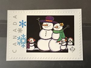 Canada Post Picture Postage Mint NH *Snow Man Family*  *P* denomination