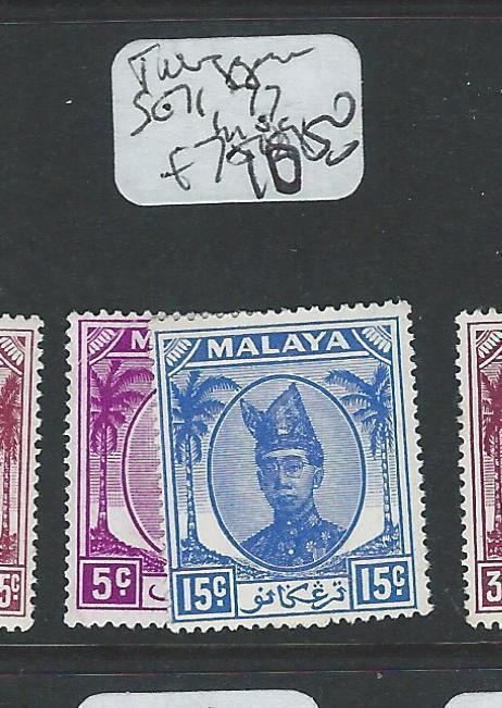 MALAYA TRENGGANU (P1208B) SG 71, 77  MOG