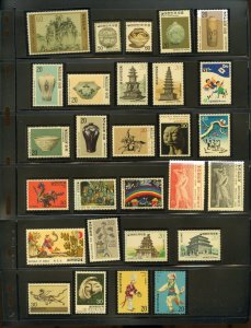 KOREA  LOT OF STAMPS & SOUVENIR SHEETS  MINT NEVER HINGED AS SHOWN