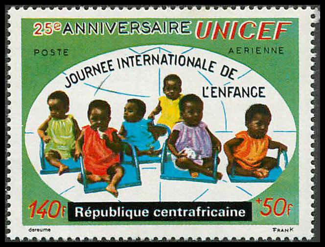 Central African Republic CB4 Mint VF XLH