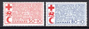 Denmark B35-B36 Red Cross MNH VF