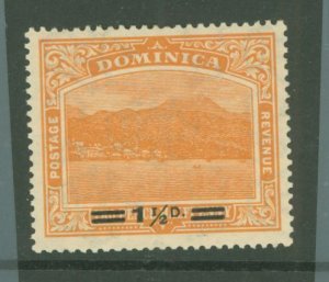 Dominica #55 Unused Single