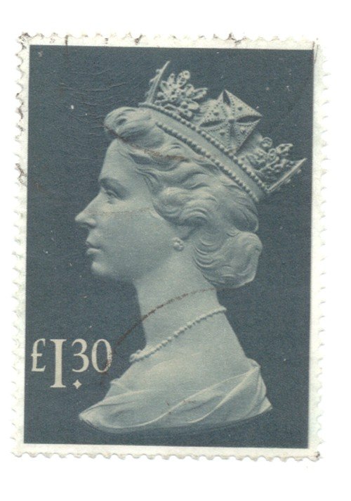 Great Britain Sc MH170 1983 £1.30 QE II Machin Head stamp used