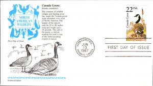 #2334 Canada Goose Aristocrat FDC