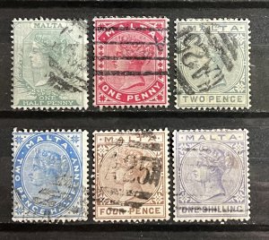 Malta #8-13 Used Set- SCV=$22.50