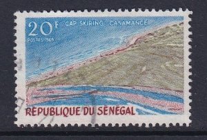 Senegal   #322   used   1969    tourism 20fr