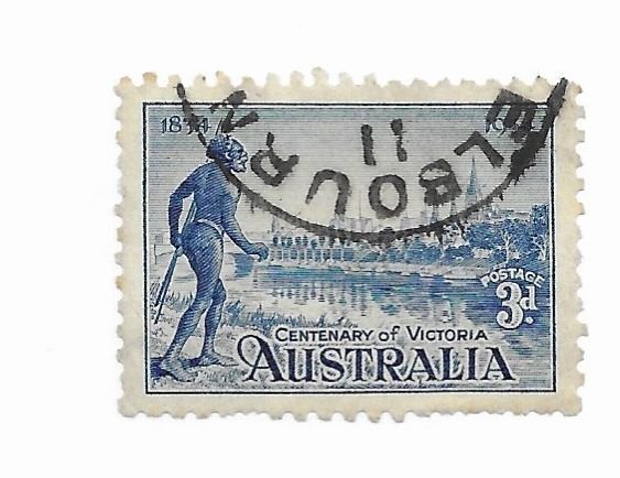 Australia #143 Perfs Used - CAT VALUE $7.00