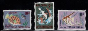 South Vietnam Scott 402-404 MNH** Fish set CV$33.50