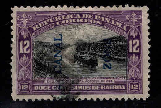 Canal Zone Scott 49 used 1914 stamp