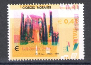 2003 REPUBLIC No. 2348Aa Morandi Europalia Euro 0.41 MNH** INTERESTING VARIETY