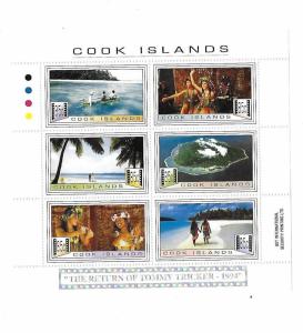 Cook Islands 1997 Return of Tommy Tricker Sheet MNH C2