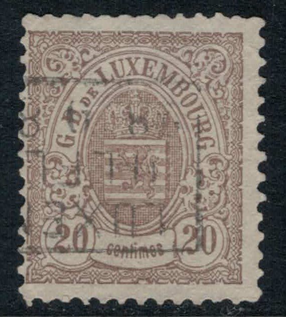 Luxembourg #45  CV $20.00