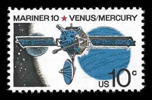 PCBstamps   US #1557 10c Space Mariner 10, MNH, (32)