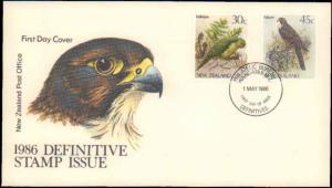 New Zealand, Worldwide First Day Cover, Birds