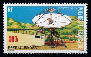 [65040] French Polynesia 1988 Space Travel Weltraum Earth Station  MNH