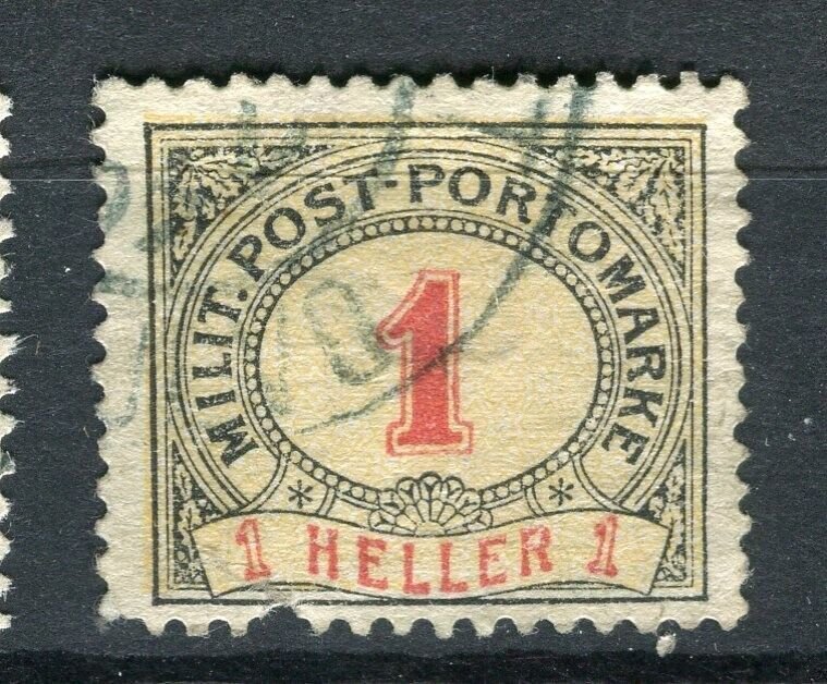 BOSNIA; 1901 early Postage Due issue fine used 1h. value