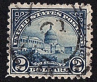 USA 1923 Scott 572 used fvf