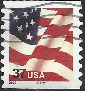 P.N.C. B1111 # 3633 USED FLAG