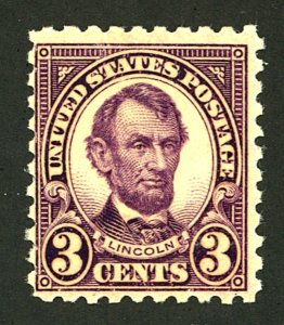 U.S. #584 MINT OG NH