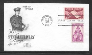 Just Fun Cover #E21 FDC Special Delivery ArtCraft Cachet (A1046)