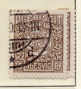 Schleswig Germany 1920 Early Issue Fine Used 35pf. NW-121118