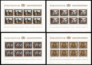 Liechtenstein # 650 - 653 MNH