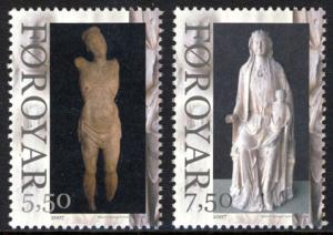 Faroe Islands 2007 Scott #492-493 Mint Never Hinged