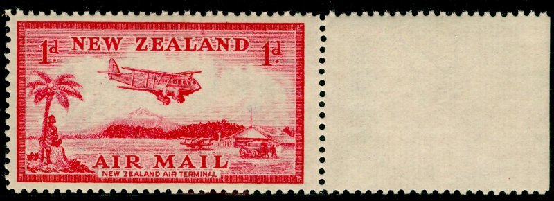 NEW ZEALAND SG570, 1d carmine, NH MINT.