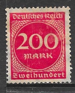 Germany 230: 200m Numeral, MHR, F-VF