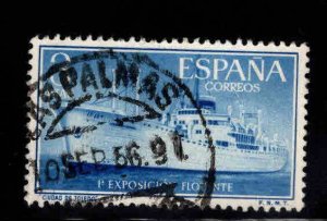 Spain Scott 848 Used ship stamp Las Palmas cancel