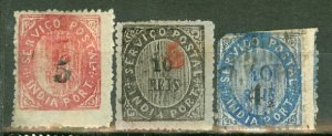 HN: Portuguese India 78, 86 mint; 95 used faults CV $72