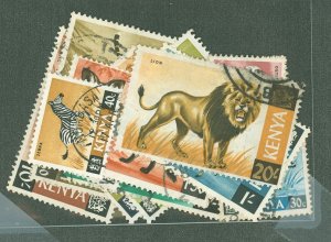Kenya #20-35  Single (Complete Set) (Animals)