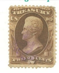 United States #O73 Used Single