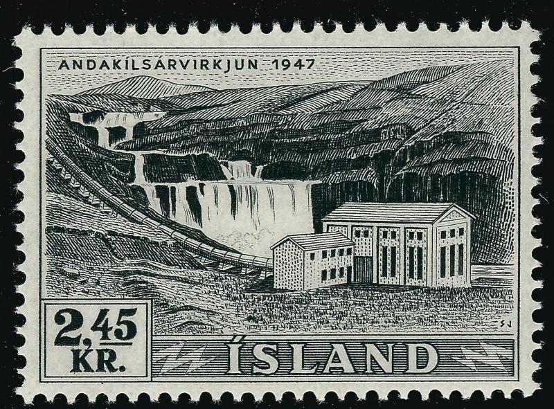 Iceland SC#294 Mint F-VF...fill a great spot!!