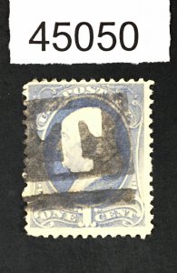 US STAMPS # 182 USED LOT #45050