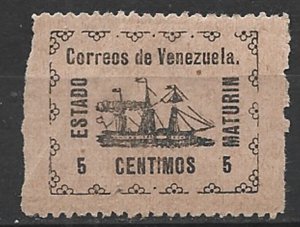 COLLECTION LOT 16121 VENEZUELA MATURIN SW#1 UNG 1903