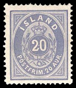 ICELAND 17a  Mint (ID # 90833)