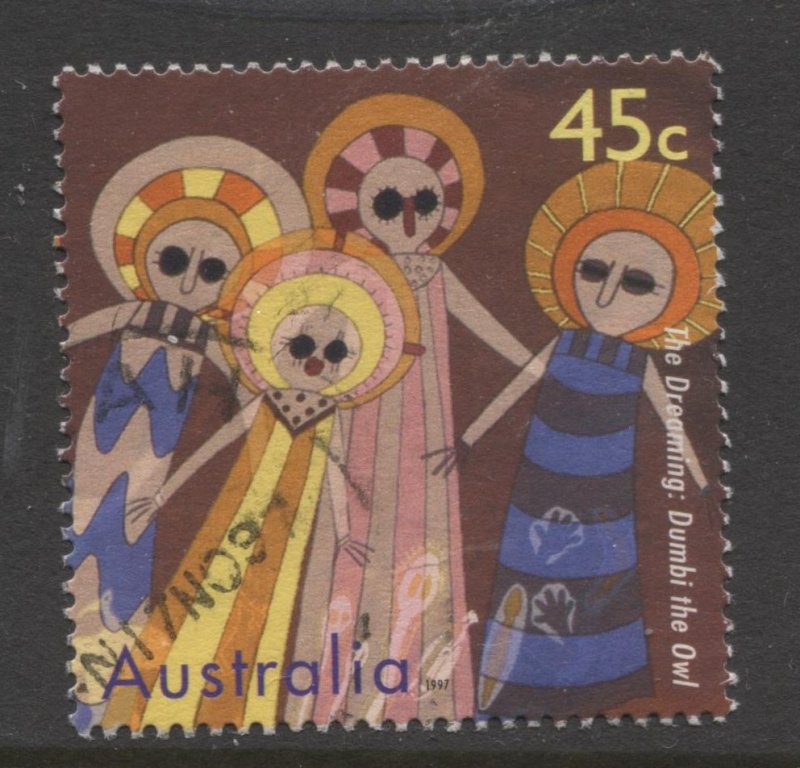 STAMP STATION PERTH Australia #1608 The Dreaming Definitive  Used