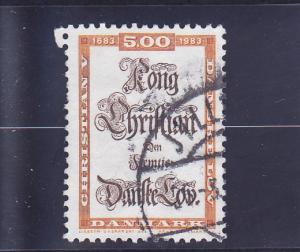 Denmark  Scott#  741  Used