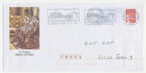 Postal stationery / PAP France 2002 Géry Turpyn - Bibop - Antibes