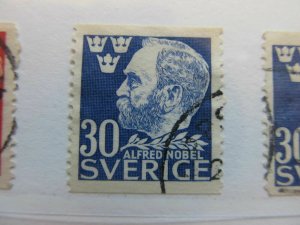 Sweden Suede Sverige Sweden 1946 30o perf 121⁄2 green fine used A13P42F130-