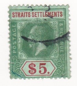 Straits Settlements KG V (5 $) 1922