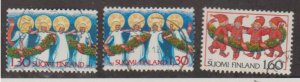 Finland Scott #744-745-746 Stamp - Used Set