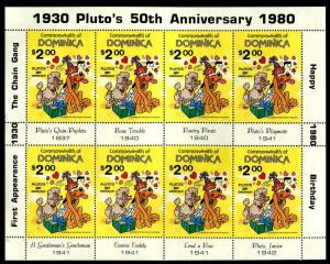 DOMINICA SHEET DISNEY
