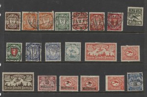 STAMP STATION PERTH -Danzig #Selection 20 Mint / Used - Unchecked